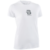 Bjorn Daehlie Majica Focus bela wmn- ženska športna majica s kratkimi rokavi