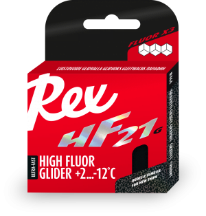 Rex Glider HF21G graphite- trd glider za drsnost s fluorom