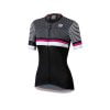 Sportful Kolesarska majica Diva 2 Black – ženska oprijeta kolesarska majica s tremi zadnjimi žepi.