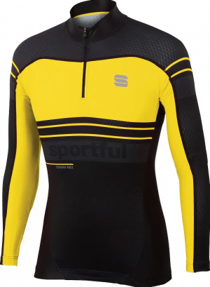 sportful dres majica squadra top yellow