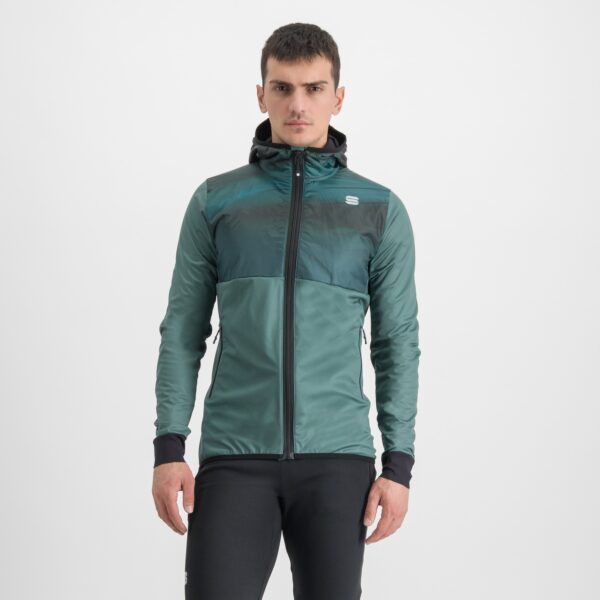 Sportful jakna Rythmo zelena - moška športna jakna