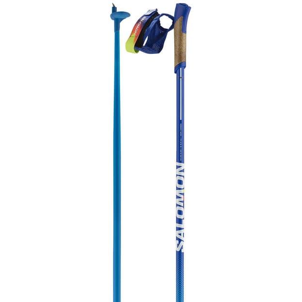 Salomon S/Lab Click vrhunske karbonske tekaške palice s sistemom hitrega odpenjanja.