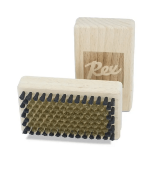 Rex krtača Brass - jeklena ročna krtača.