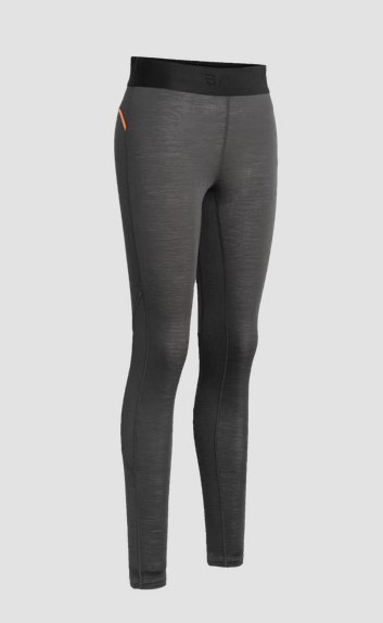 Bjorn daehlie ženske tehnične hlače performance wool black - športno perilo