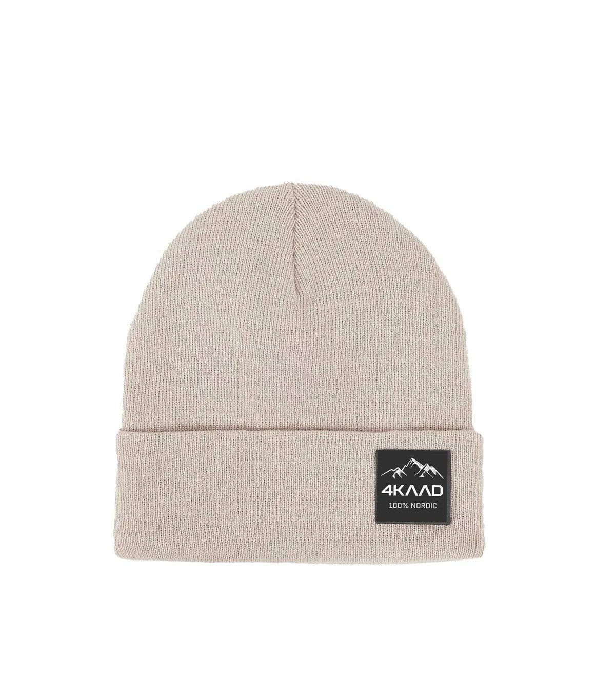 4kaad Kapa Dreamer Beanie Antique White – zimska kapa iz akrila v svetlo beli barvi z nordijskim dizajnom.