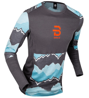 Bjorn Daehlie športno perilo Mountain modra - Moško športno perilo zgornji del