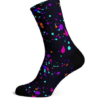 Sox nogavice purple splash- visoke športne nogavice.