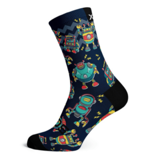 Sox nogavice robots- visoke športne nogavice.