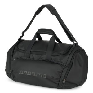 Noname Torba Duffel UX 24 Black – športna torba iz vodoodporne tkanine z žepi na zadrgo.