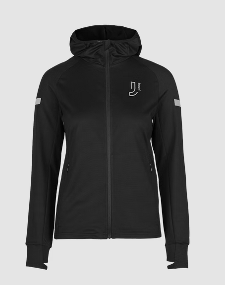 Johaug jakna gleam fullzip black - ženska flis jakna
