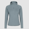Johaug majica discipline tech midlayer blue/Green - žensko termo majica