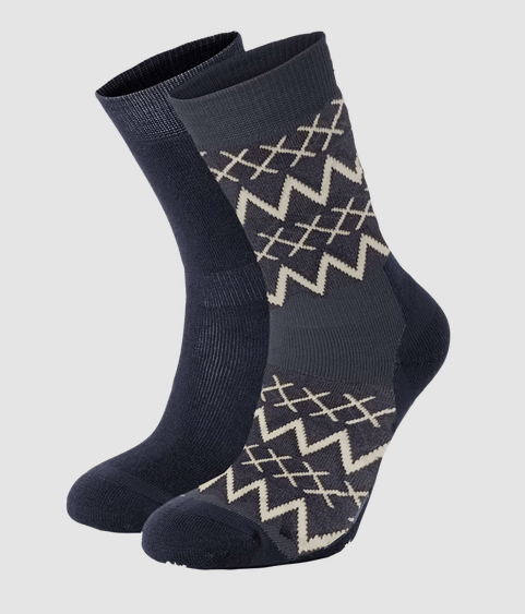 Johaug nogavice wool blue - zimske volnene nogavice