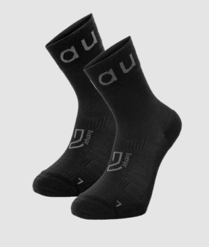 Johaug nogavice advance tech-wool black - visoke športne nogavice