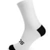 Sox nogavice Solid White- visoke športne nogavice.