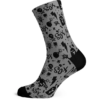 Sox nogavice doodle grey- visoke športne nogavice.
