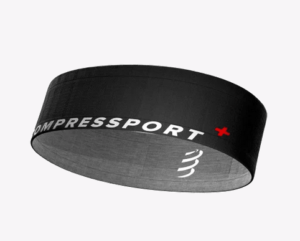 Compressport pas free belt black - tekaški pas