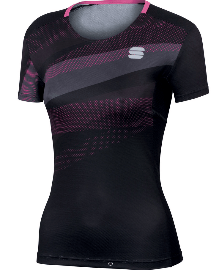 sportful majica training w black - športna majica