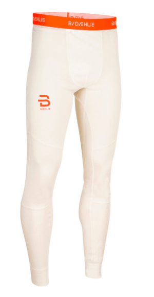 Bjorn Daehlie Perilo Hlače Performance Tech white– volnene športne hlače