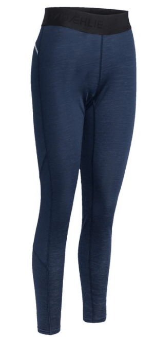 Bjorn daehlie ženske tehnične hlače performance wool blue- športno perilo