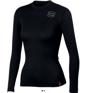 Sportful športno perilo majica TD black JR - otroško športno perilo